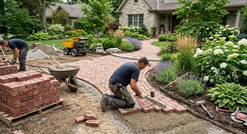 Brick Landscaping Service in Manchester, NH